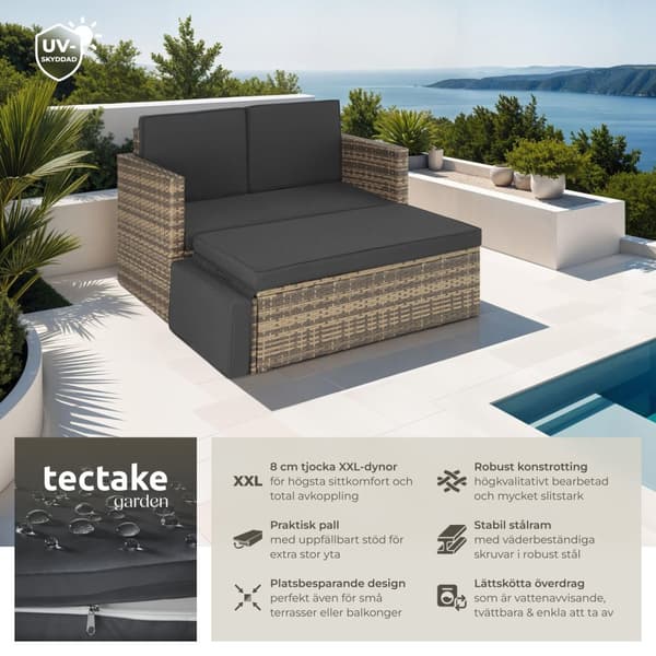 Loungesoffa Korfu - natur