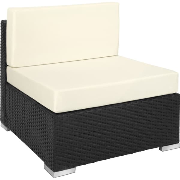 Polyrattan loungesæt Paris - sort