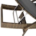 Miniatyrbillede 10 af 10: Polyrattan liggestol Océane - natur