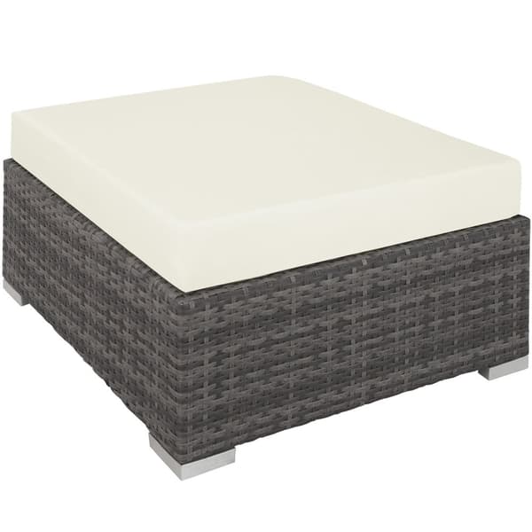 Polyrattan loungesæt Marbella - grå
