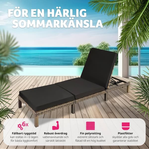Solsäng i konstrotting Sofia - natur