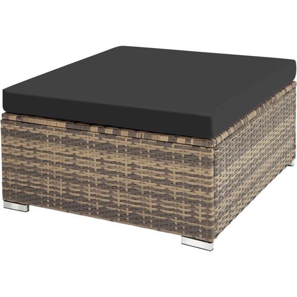 Polyrattan loungesæt Milano - natur