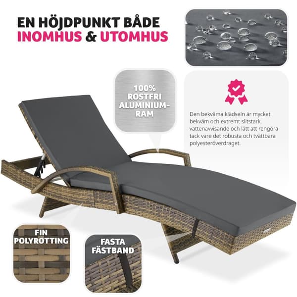 Solsäng i konstrotting Océane - natur