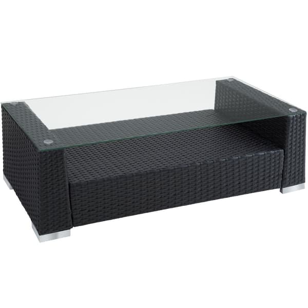 Polyrattan loungesæt München - sort