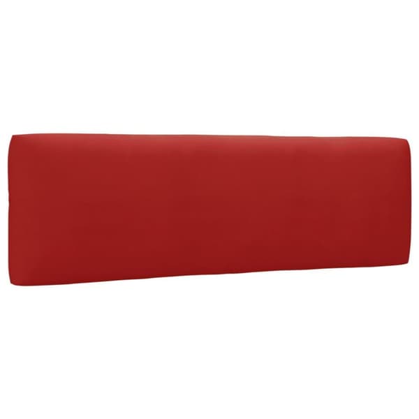 vidaXL Pallsoffa 2-sits med dynor svart impregnerad furu