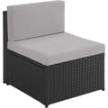 Miniatyrbillede 7 af 11: Polyrattan loungesæt Verona - sort