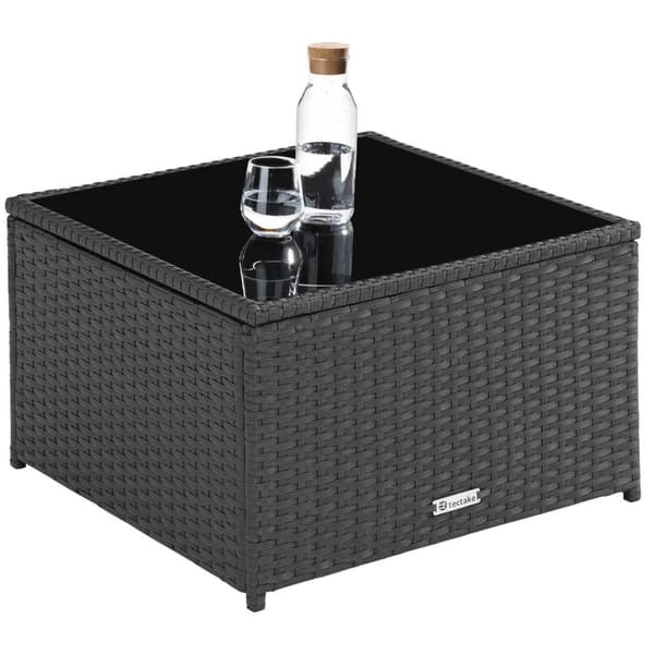 Polyrattan loungesæt Verona - sort