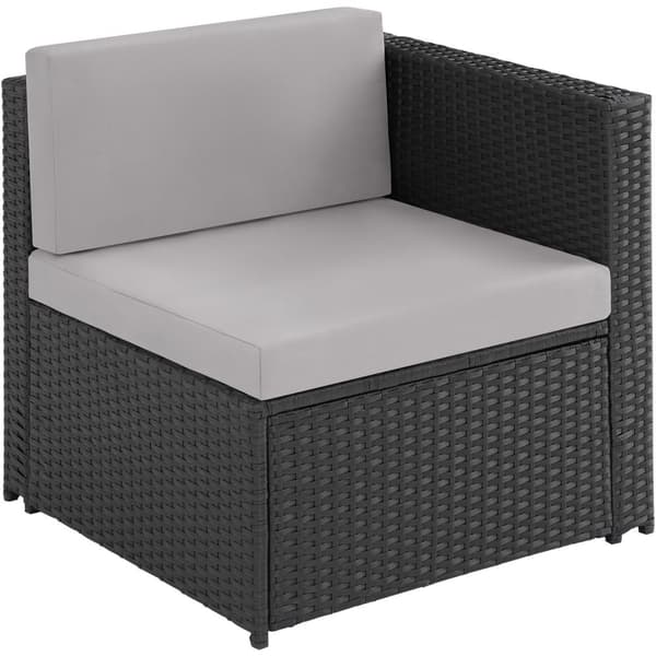 Polyrattan loungesæt Verona - sort