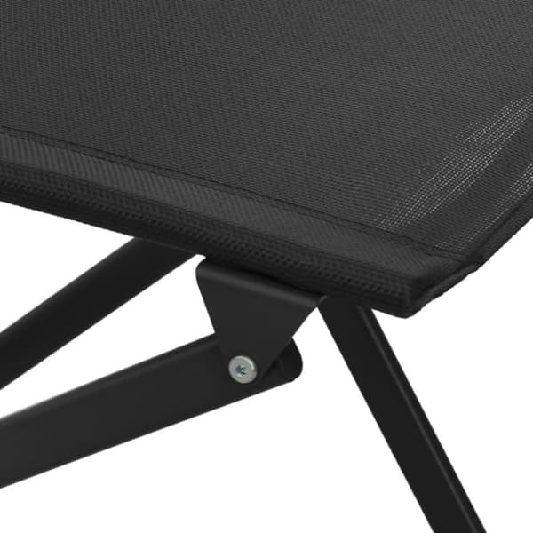 vidaXL 3-osainen Bistrosarja teräs musta