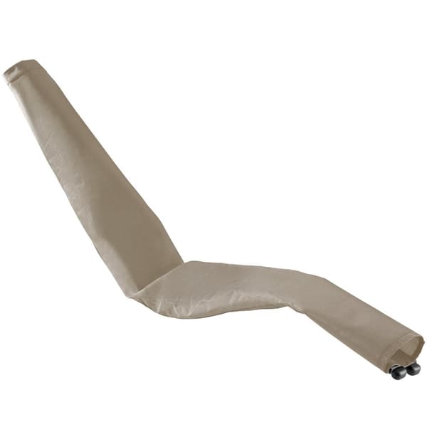 Solstol Paulina, ergonomisk gungstol för utomhusbruk, hopfällbar - beige