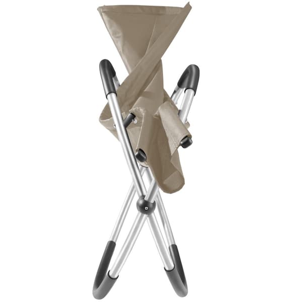 Solstol Paulina, ergonomisk gungstol för utomhusbruk, hopfällbar - beige