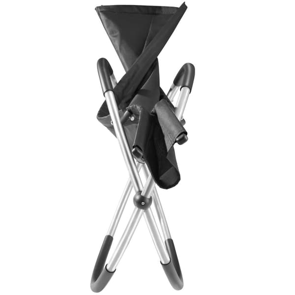 Solseng Paulina ergonomisk, sammenklappelig, 150 kg - sort