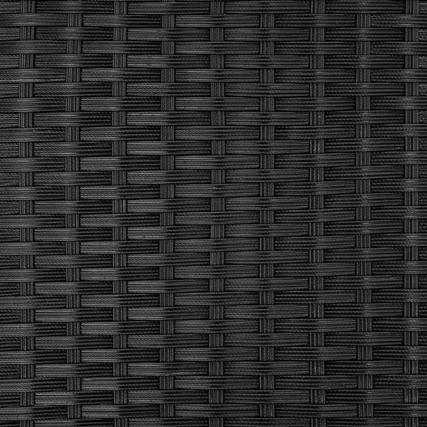Polyrattan havesofasæt Korfu - sort/grå
