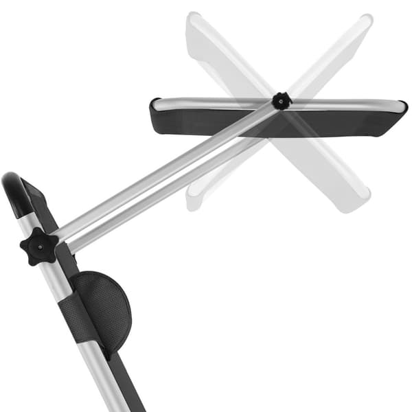 Solseng Aurelie af aluminium, 6-trins - sort