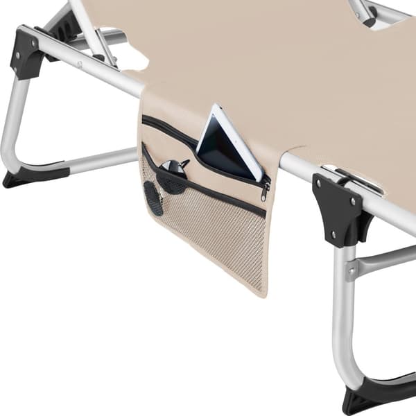Solseng Aurelie af aluminium, 6-trins - beige