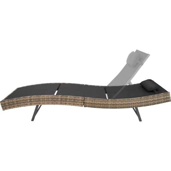 Polyrattan solseng Moana - natur