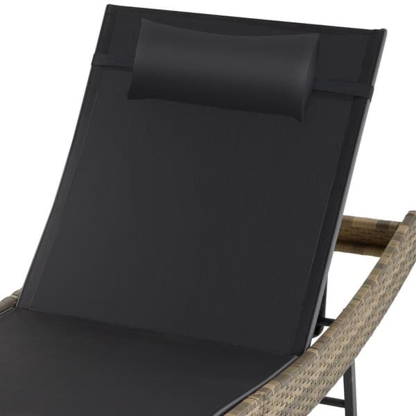 Polyrattan solseng Moana - natur