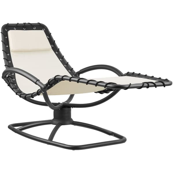 Solstol Toulon med ergonomisk design och gungfunktion - beige