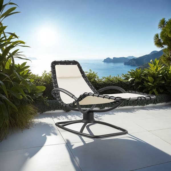 Havestol Toulon, ergonomisk, svingefunktion - beige
