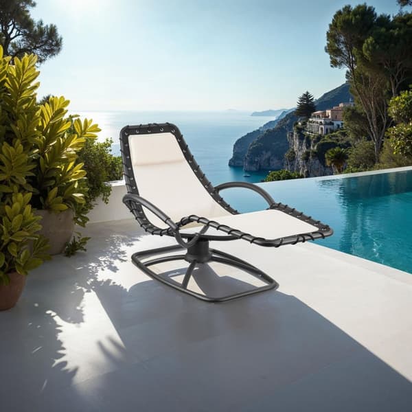 Havestol Toulon, ergonomisk, svingefunktion - beige