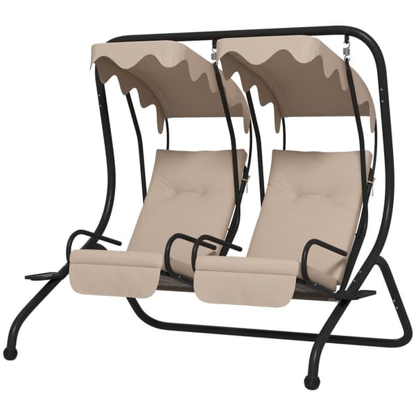 Havnegynge, 170x136x170 cm, Beige