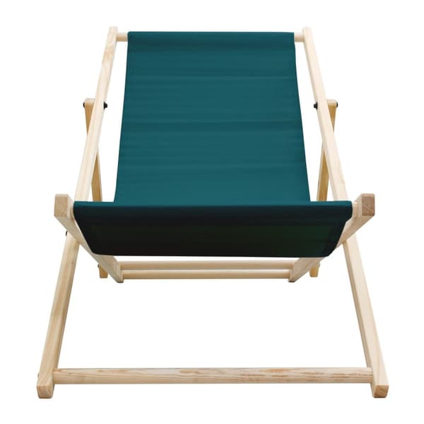 ECD Germany Set med 3 hopfällbara solstolar mörkgrön, trä, justerbart ryggstöd, 3 lägen, upp till 120 kg, solstol trädgårdssoffa solstol strandstol
