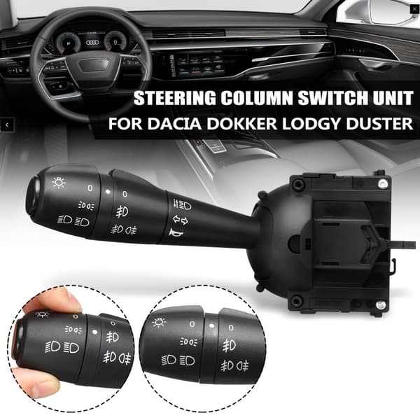 För Dacia Dokker Lodgy Duster rattstångsbrytare Indikatorljusspaksenhet