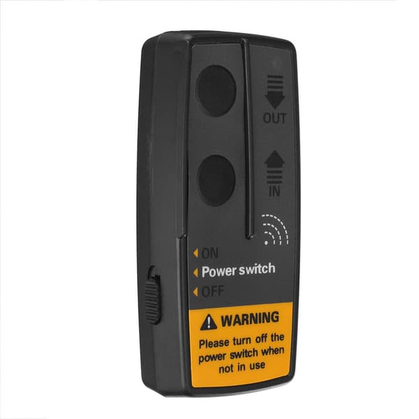 2.4G 12V digitaaliset langattomat vinssit Remote Control Recovery Kit Jeep SUV:lle(musta, 1V)