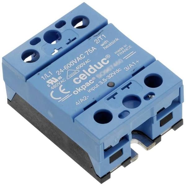 Celduc halvledarrelä SO965030-HE 60 A Kontaktspänning (max.): 600 V/AC 1 st.