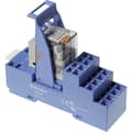 Miniatyrbild 1 av 2: Finder 58.54.9.024.0050 Relämodul Märkspänning: 24 V/DC Omkopplingsström (max.): 7 A 4 växlar (RT) 1