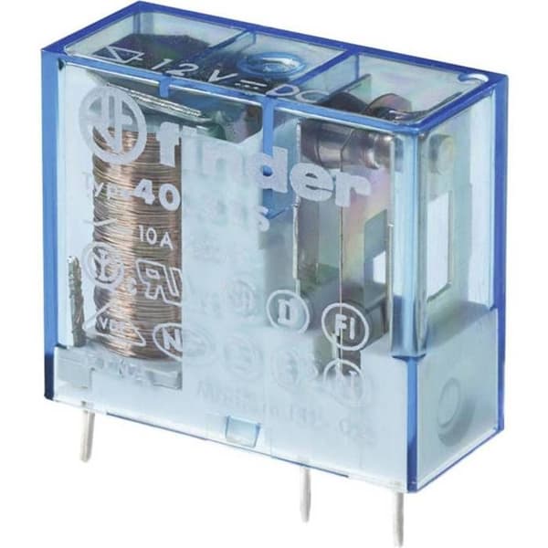 Finder 40.31.9.110.0000 Relä för tryckta kretsar 110 V/DC 10 A 1 växling (RT) 1 st(s)