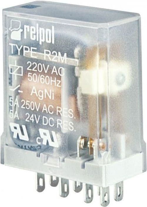 Relä elektronisk Relpol - R2M-2012-23-1012 - Industriellt relä ()
