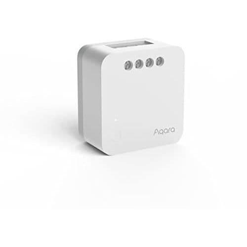Relais - Aqara - Modul T1 - Vit - Utan neutral - Hemautomation