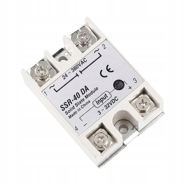 Solid State Relæ SSR-40 DA 40A 24-380VAC LED