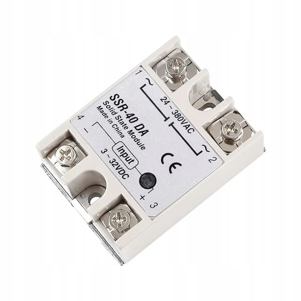 Solid State Relæ SSR-40 DA 40A 24-380VAC LED