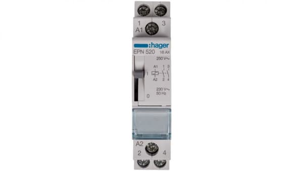Impulsrelä 16A 230V AC 2Z EPN520