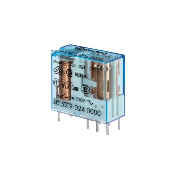 Relæ 2P 8A 24V DC