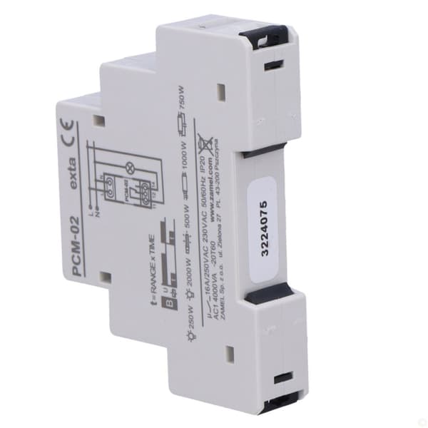 Tidrelä 230V AC Typ: PCM-02