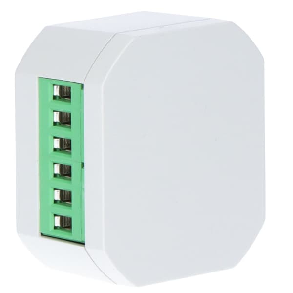 Bistabilt infällt relä med timer för belysta tryckknappar med startströmsrelä 160A/20ms BIS-410-LED