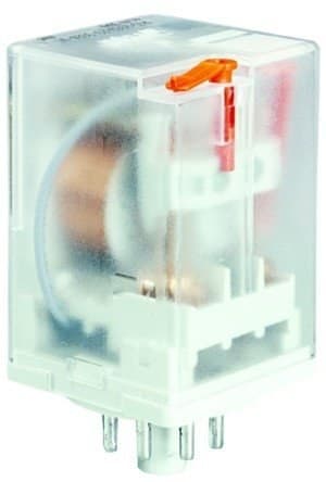 Teollisuusrele R15-2012-23-5230-WT 2P koskettimet, maks. kuorma 10A/230VAC, kela 230VAC, WT