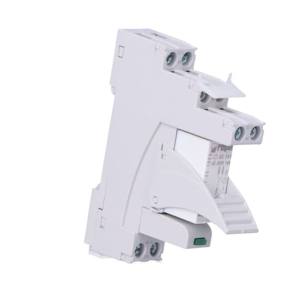 Interfacerelæ PI85-024DC-M41G-MS-2011, kontakter: 1P, strømforsyning: 24VDC, belastningsstrøm: 16A, bredde: 15,5 mm