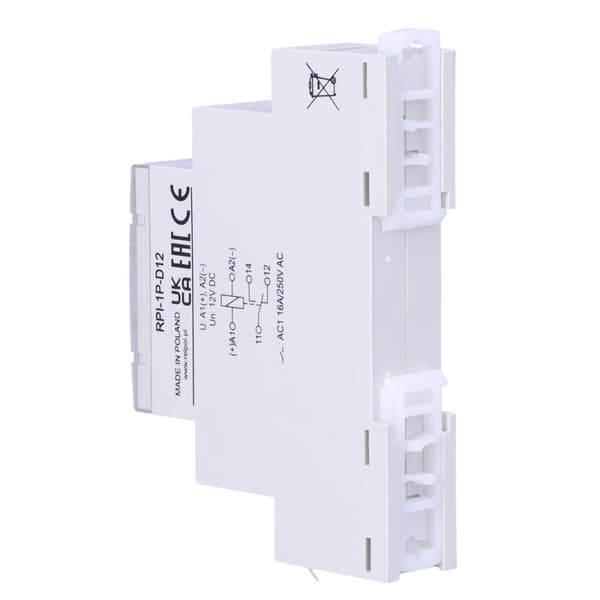 Installationsrelæ RPI-1P-D12