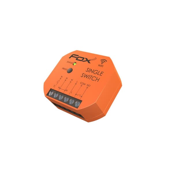 Enkelt Wi-Fi-relæ 230V FOX SWITCH
