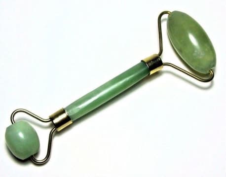 Ansiktsroller Aventurin grön AAA 14,5cm