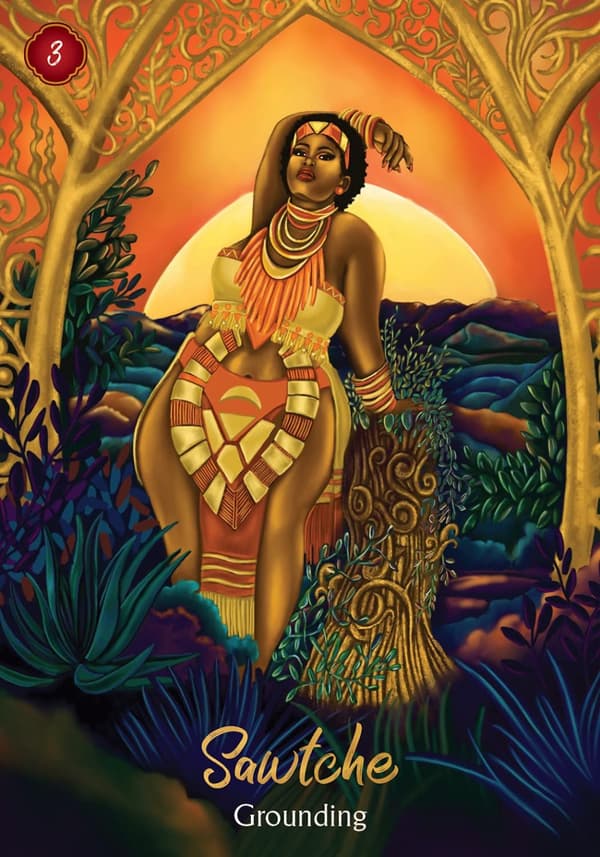 African Goddess Rising Oracle NYHET!
