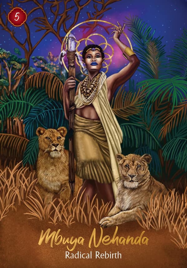 African Goddess Rising Oracle NYHET!