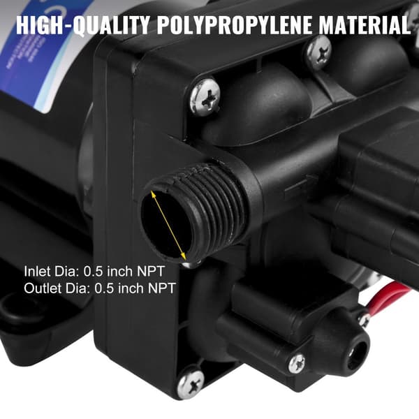 Vattenpump, 4GPM, Självansugande