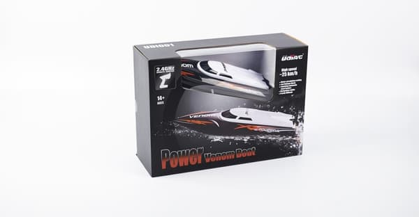 UDI Venom RC Båt - Black 2.4G