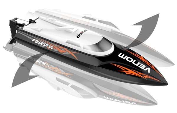 UDI Venom RC Båt - Black 2.4G