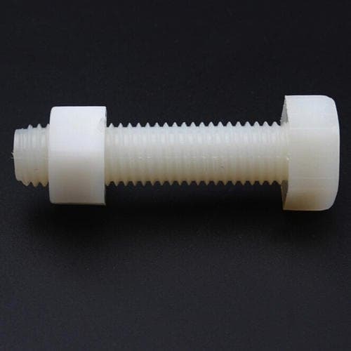 TFL Plastikk brytebolt med mutter - 15x3mm